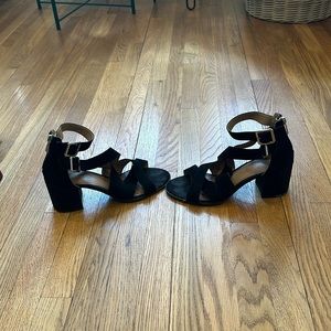 B.P. Heels buckle strap heels